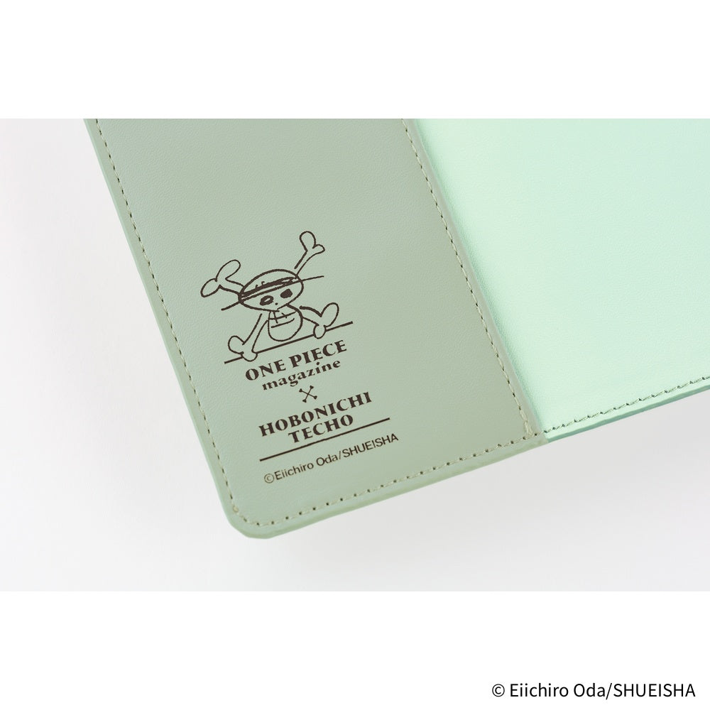 Hobonichi Techo A6 Original Planner Cover - ONE PIECE magazine: End of Luffy’s Dream Mint Green