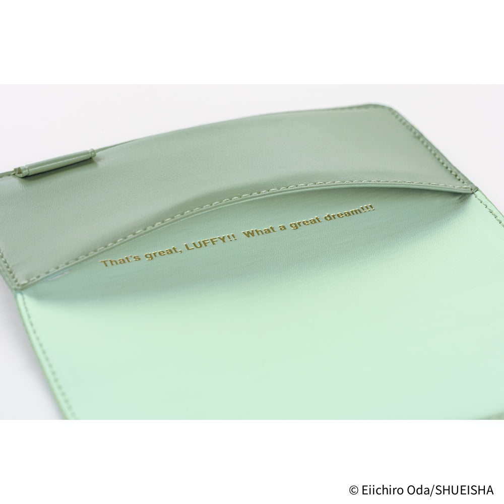 Hobonichi Techo A6 Original Planner Cover - ONE PIECE magazine: End of Luffy’s Dream Mint Green