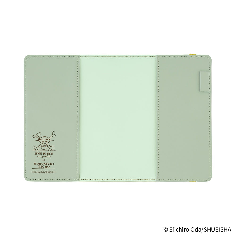 Hobonichi Techo A6 Original Planner Cover - ONE PIECE magazine: End of Luffy’s Dream Mint Green