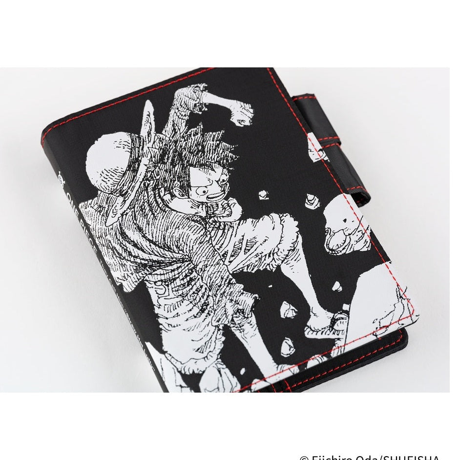 Hobonichi Techo A6 Original Planner Cover - ONE PIECE magazine: Straw Hat Luffy Black