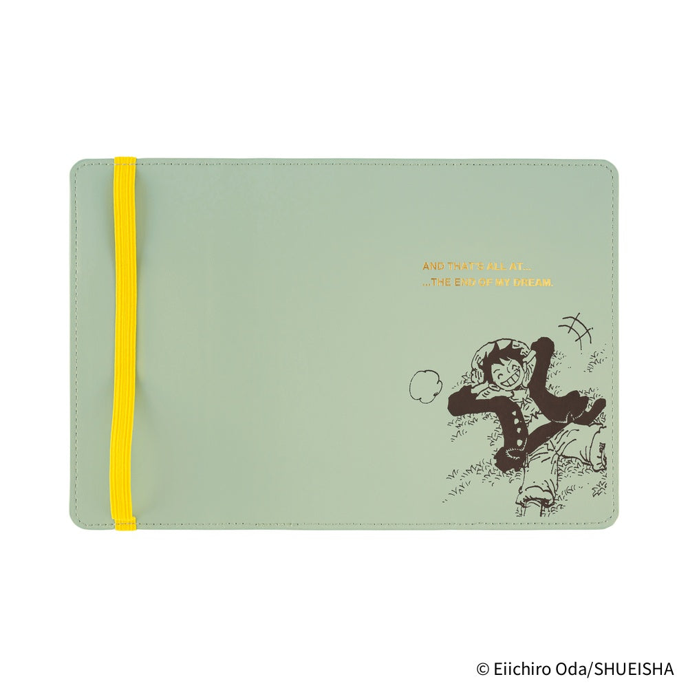 Hobonichi Techo A6 Original Planner Cover - ONE PIECE magazine: End of Luffy’s Dream Mint Green