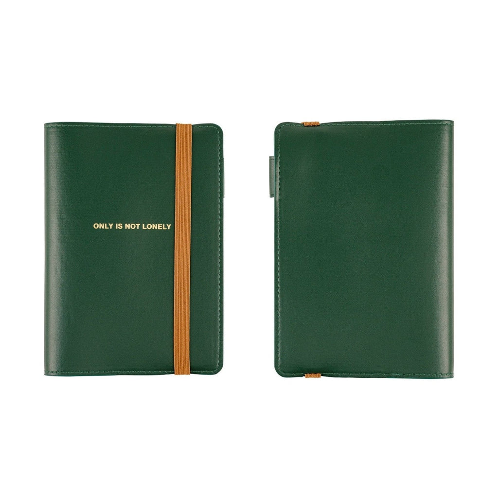 Hobonichi Techo A6 Original Planner Cover - Only is Not Lonely Ivy Green