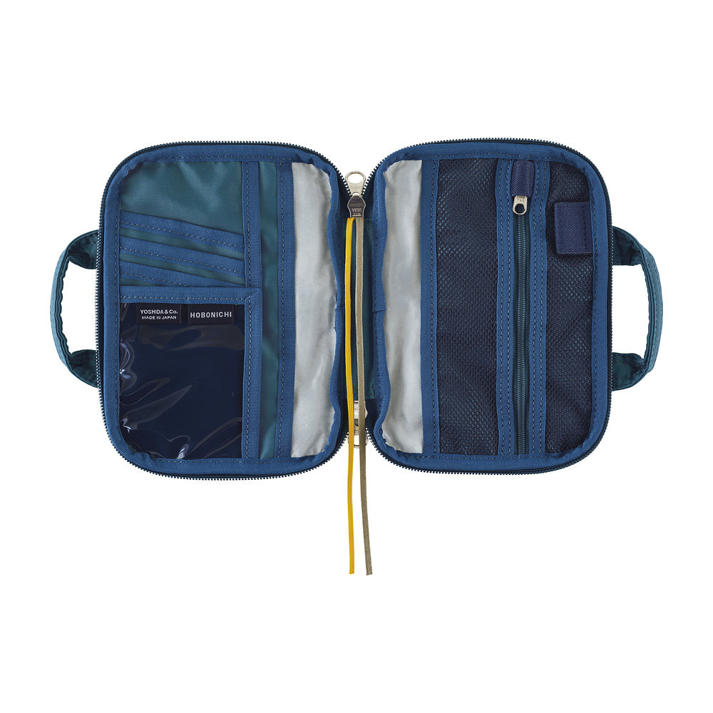 Hobonichi Techo A6 Original Planner Cover - POTR: Stride (Peacock Blue)