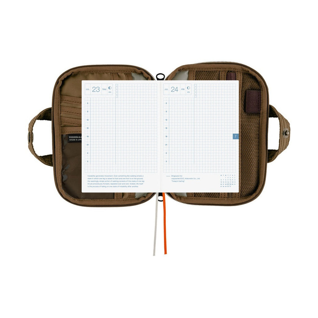 Hobonichi Techo A6 Original Planner Cover - POTR: Stroll Light Brown