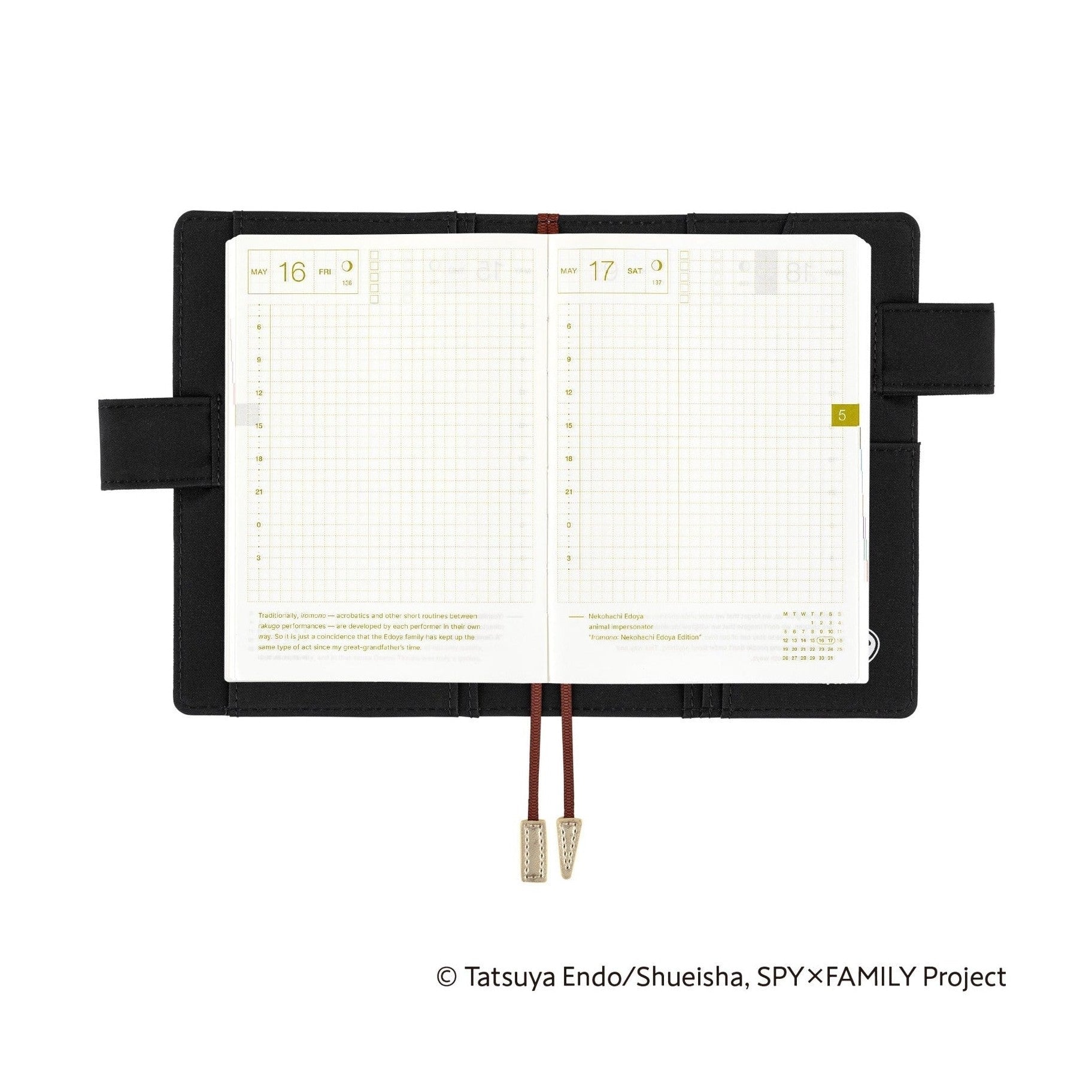 Hobonichi Techo A6 Original Planner Cover - SPY x FAMILY: Forger Family