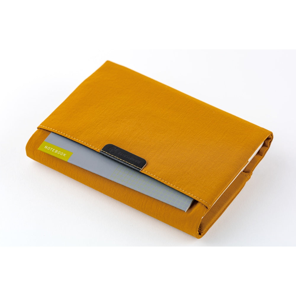 Hobonichi Techo A6 Original Planner Cover - Tragen: Mustard