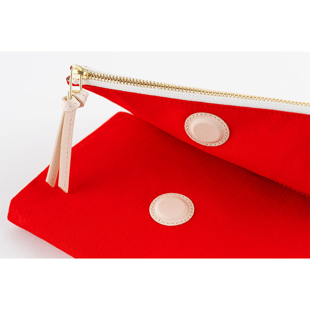 Hobonichi Techo A6 Original Planner Cover - Tragen Red