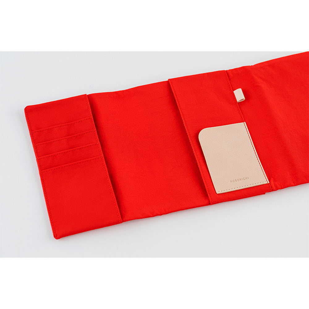 Hobonichi Techo A6 Original Planner Cover - Tragen Red