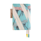 Hobonichi Techo A6 planner cover with cherry blossom and bird design