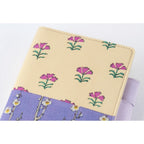 Hobonichi Techo A6 Original Planner Cover - Unsodo: Bijutsukai Plum and Dianthus