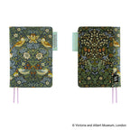Hobonichi Techo A6 Original Planner Cover - V&A Series: Strawberry Thief
