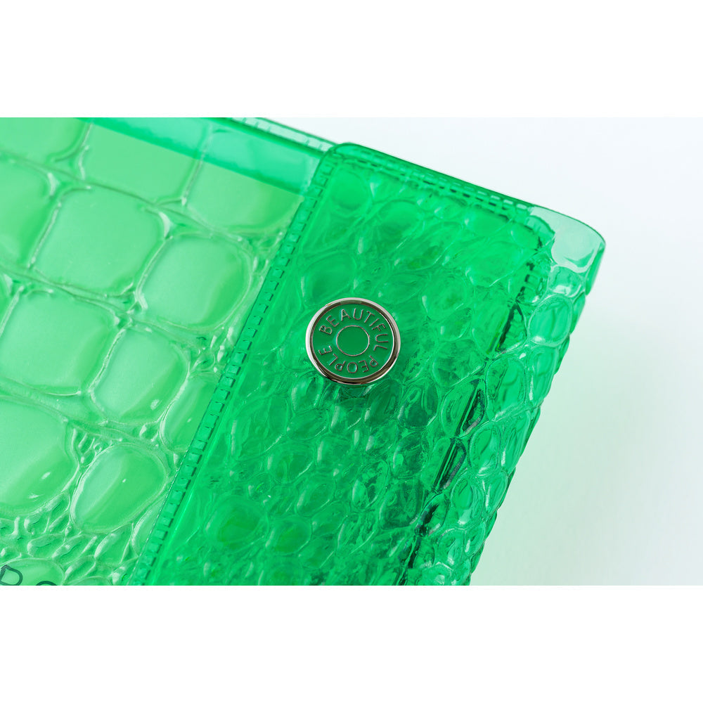 Hobonichi Techo A6 Original Planner Cover - beautiful people: Nothing to Hide (Green)