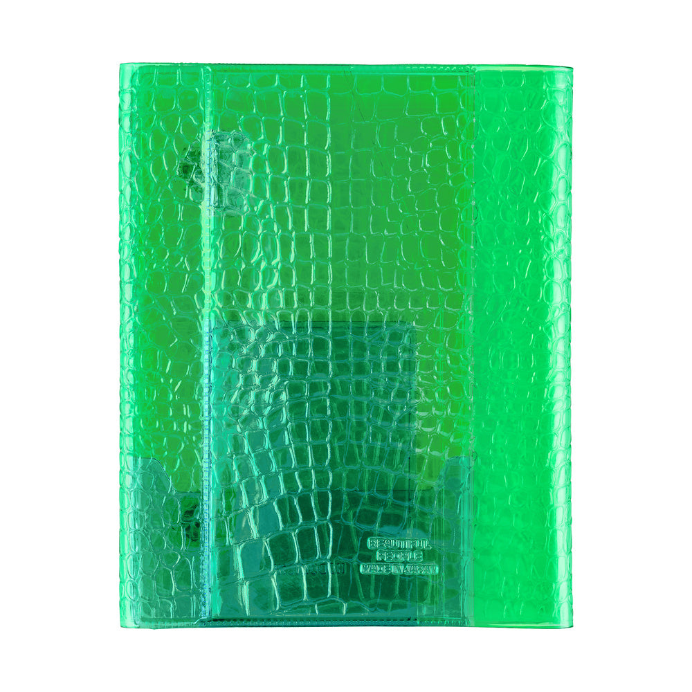 Hobonichi Techo A6 Original Planner Cover - beautiful people: Nothing to Hide (Green)