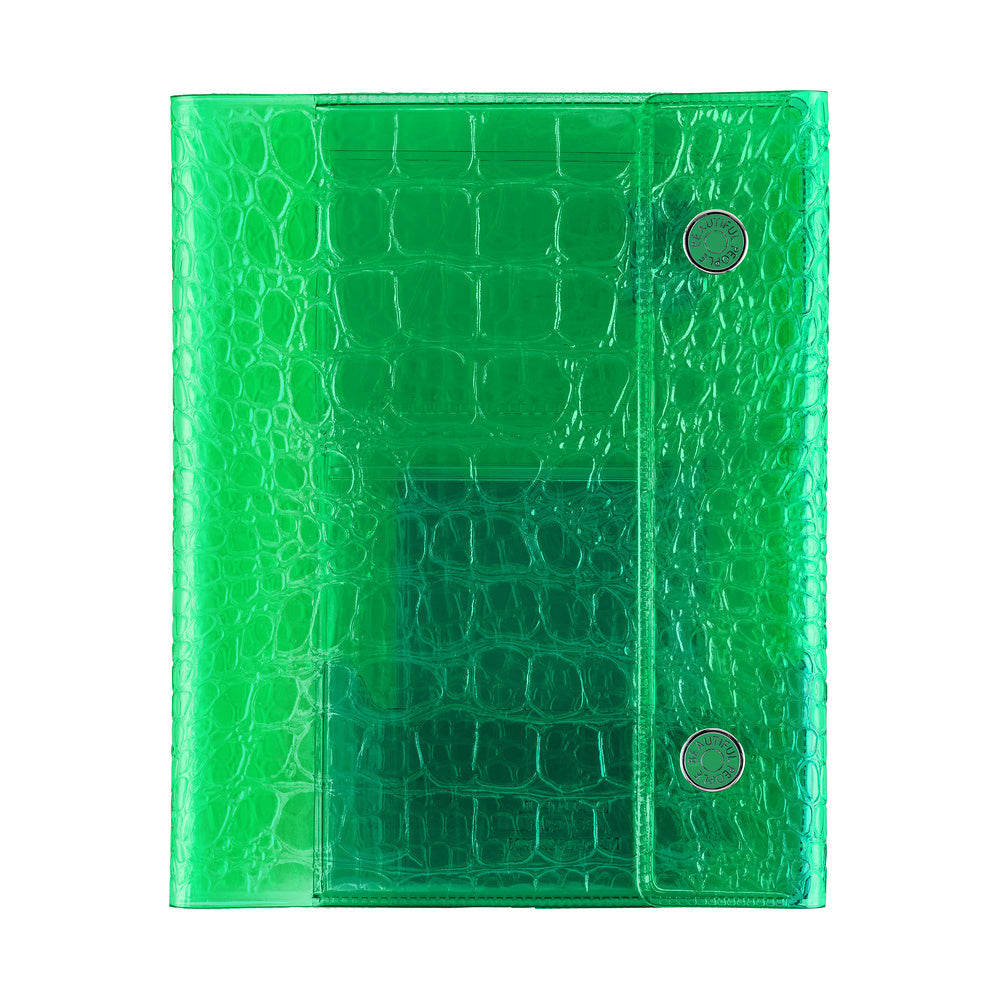 Hobonichi Techo A6 Original Planner Cover - beautiful people: Nothing to Hide (Green)