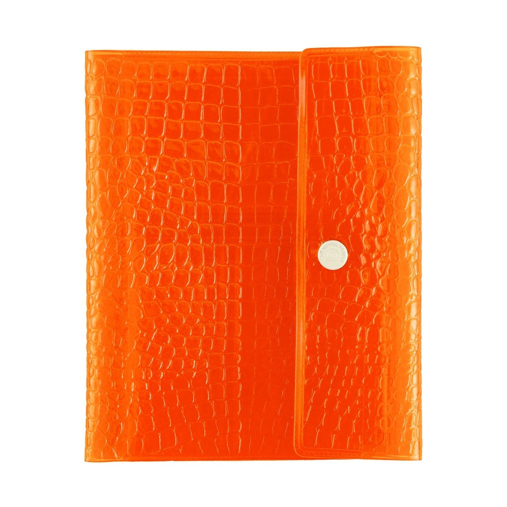 Hobonichi Techo A6 Original Planner Cover - beautiful people: Nothing to Hide Orange