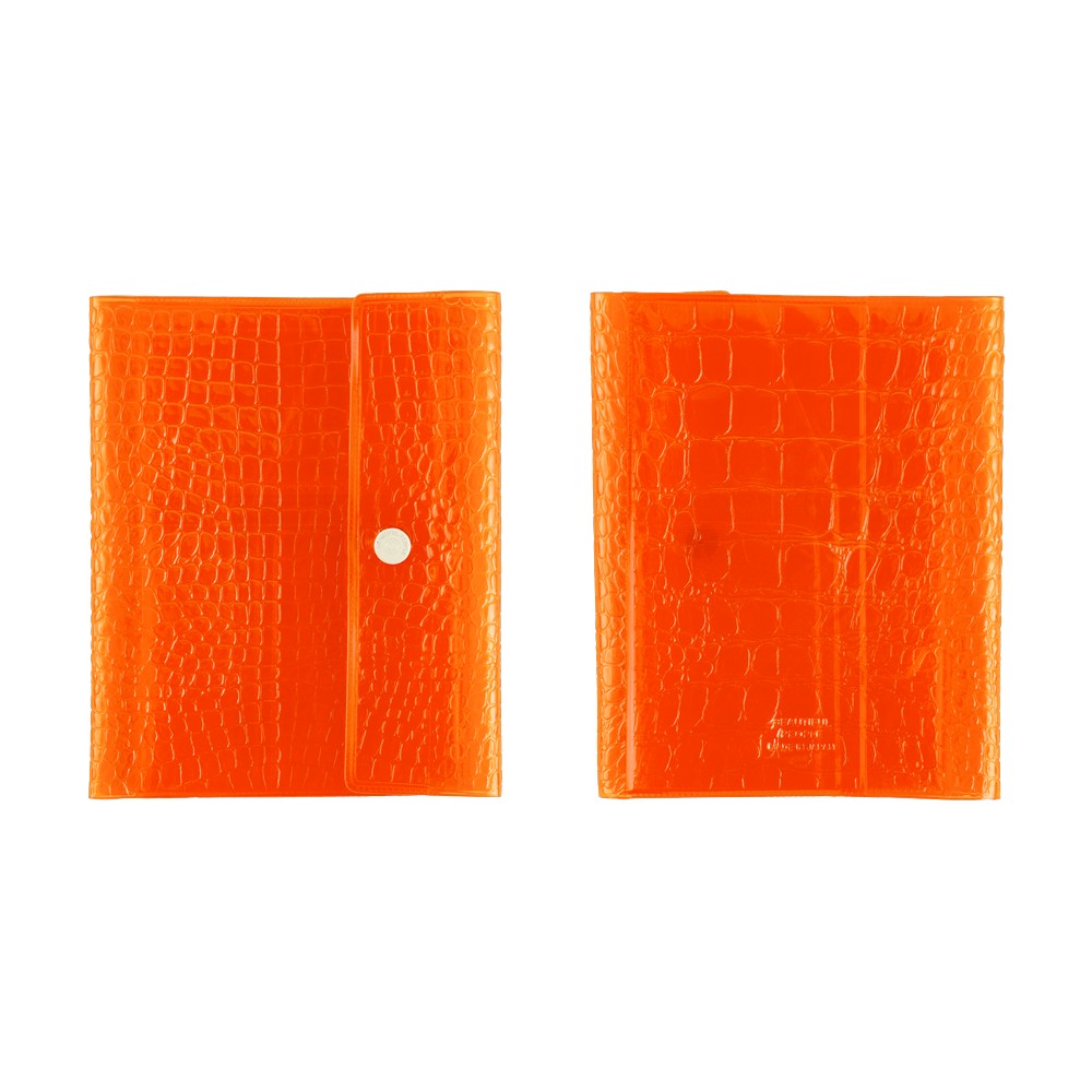 Hobonichi Techo A6 Original Planner Cover - beautiful people: Nothing to Hide Orange