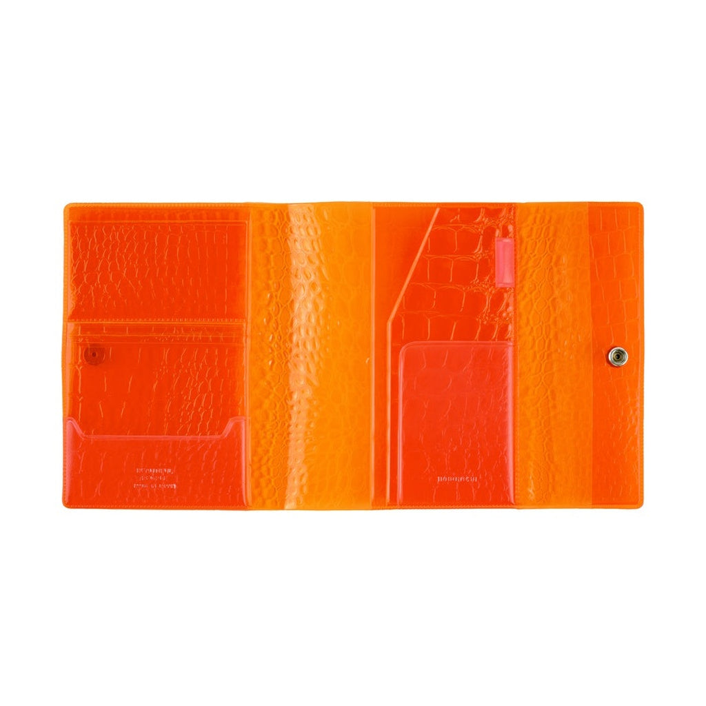 Hobonichi Techo A6 Original Planner Cover - beautiful people: Nothing to Hide Orange