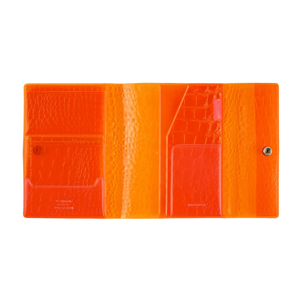 Hobonichi Techo A6 Original Planner Cover - beautiful people: Nothing to Hide Orange