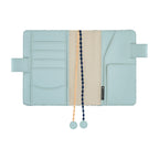 Hobonichi Techo A6 Original Planner Cover - minä perhonen: felice (Blue)