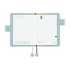 Hobonichi Techo A6 Original Planner Cover - minä perhonen: felice (Blue)