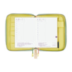 Hobonichi Techo A6 Original Planner Cover - minä perhonen: glass flower (Pink Mix)