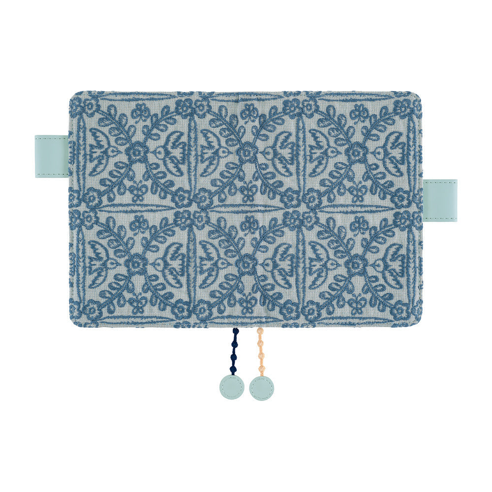 Hobonichi Techo A6 Original Planner Cover - minä perhonen: felice (Blue)
