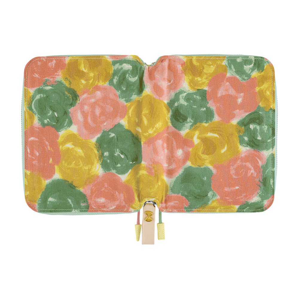 Hobonichi Techo A6 Original Planner Cover - minä perhonen: glass flower (Pink Mix)