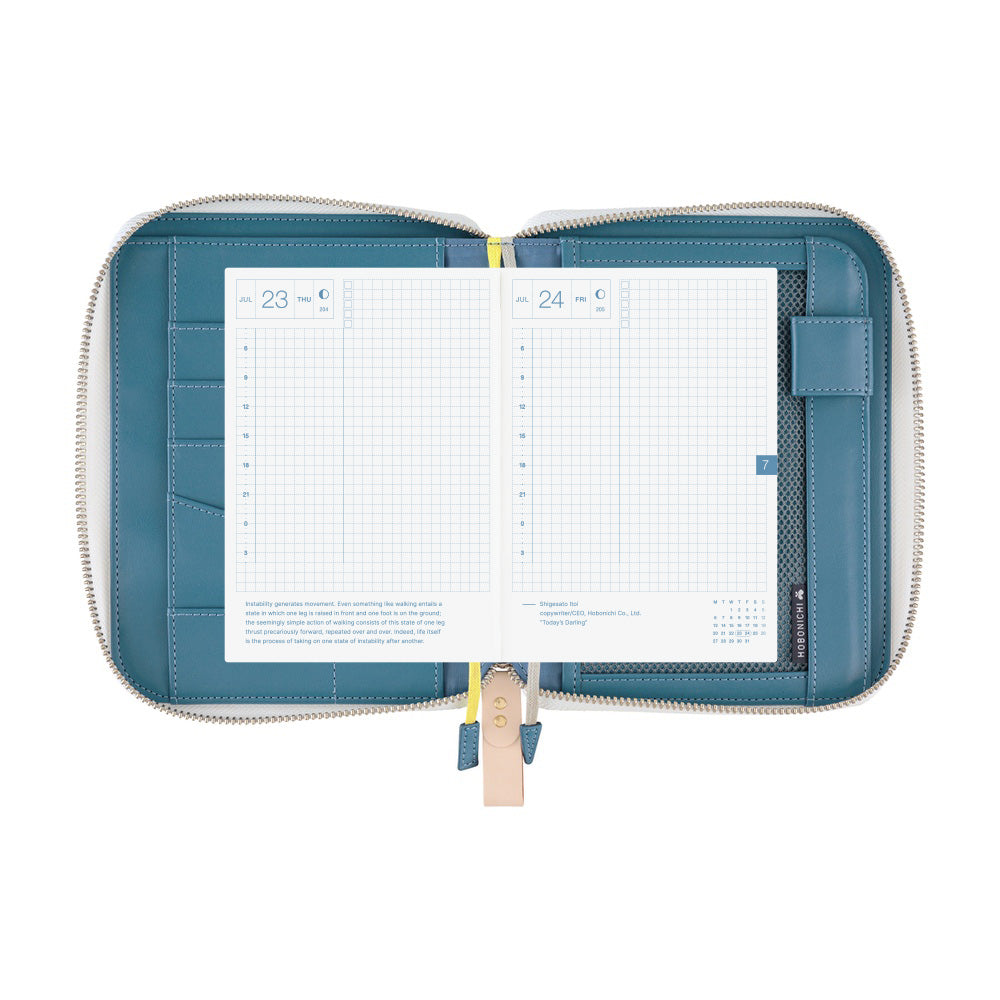 Hobonichi Techo A6 Original Planner Cover - minä perhonen: aalto