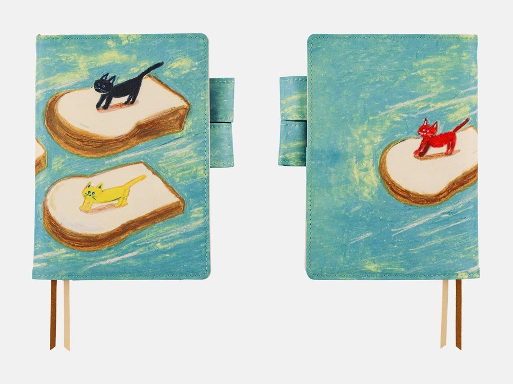Hobonichi Techo A6 Original Planner Keiko Shibata: Bread floating in the wind Cover Only