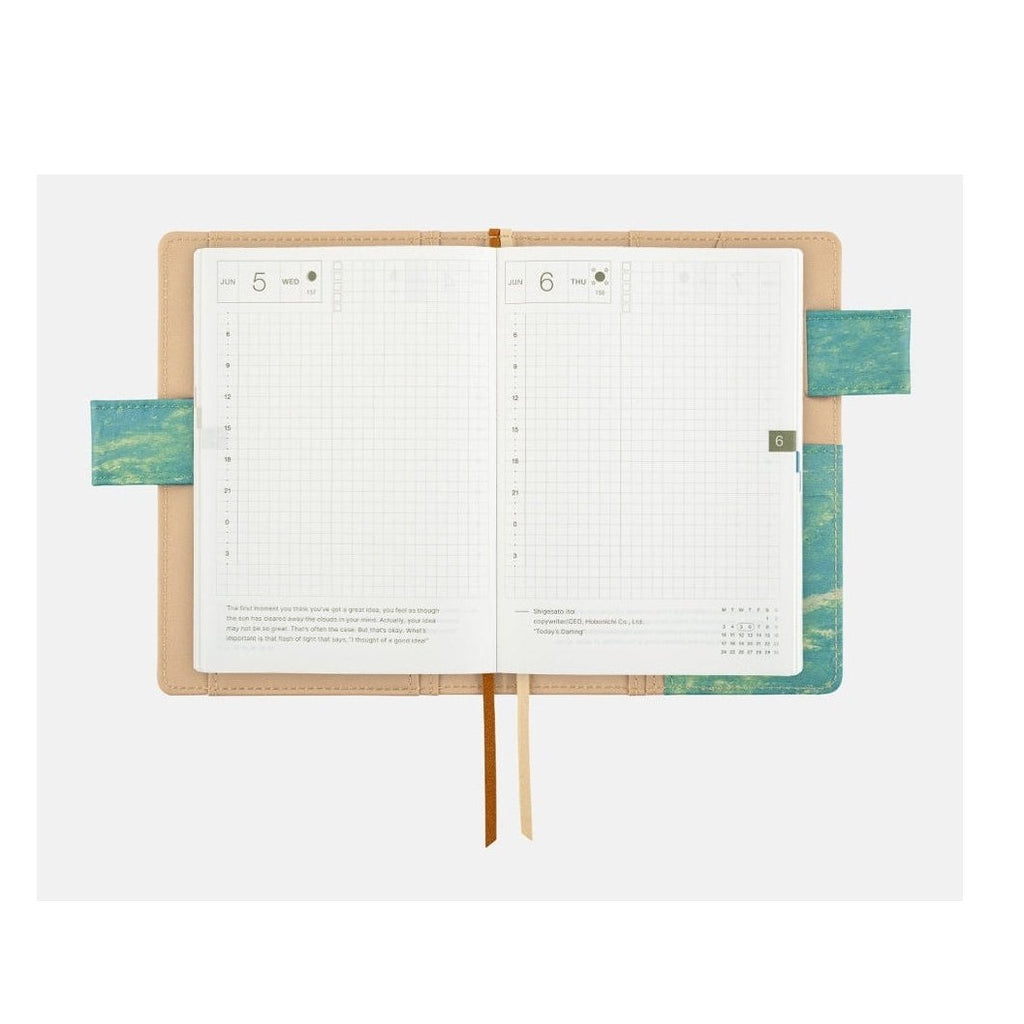 Hobonichi Techo A6 Original Planner Keiko Shibata: Bread floating in the wind Cover Only