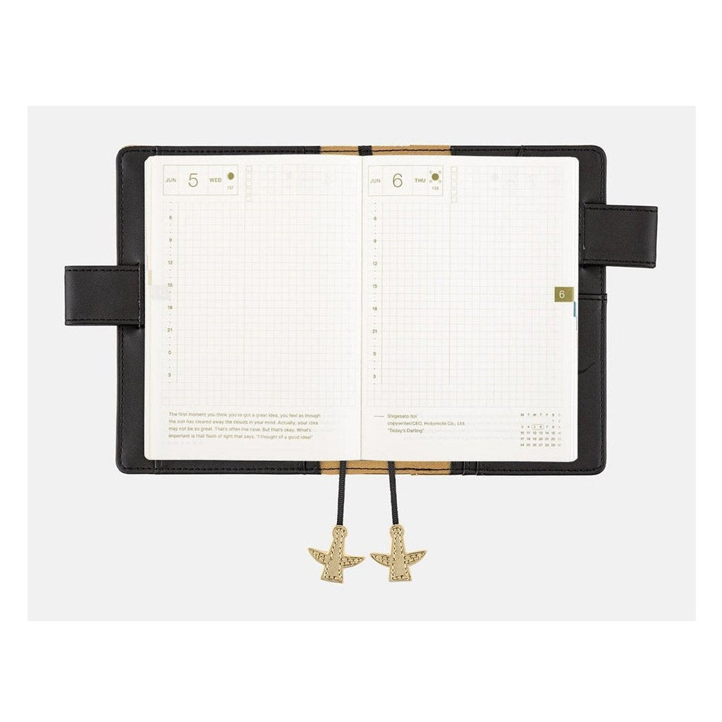 Hobonichi Techo A6 Original Taro Okamoto: Golden Mask Cover Only
