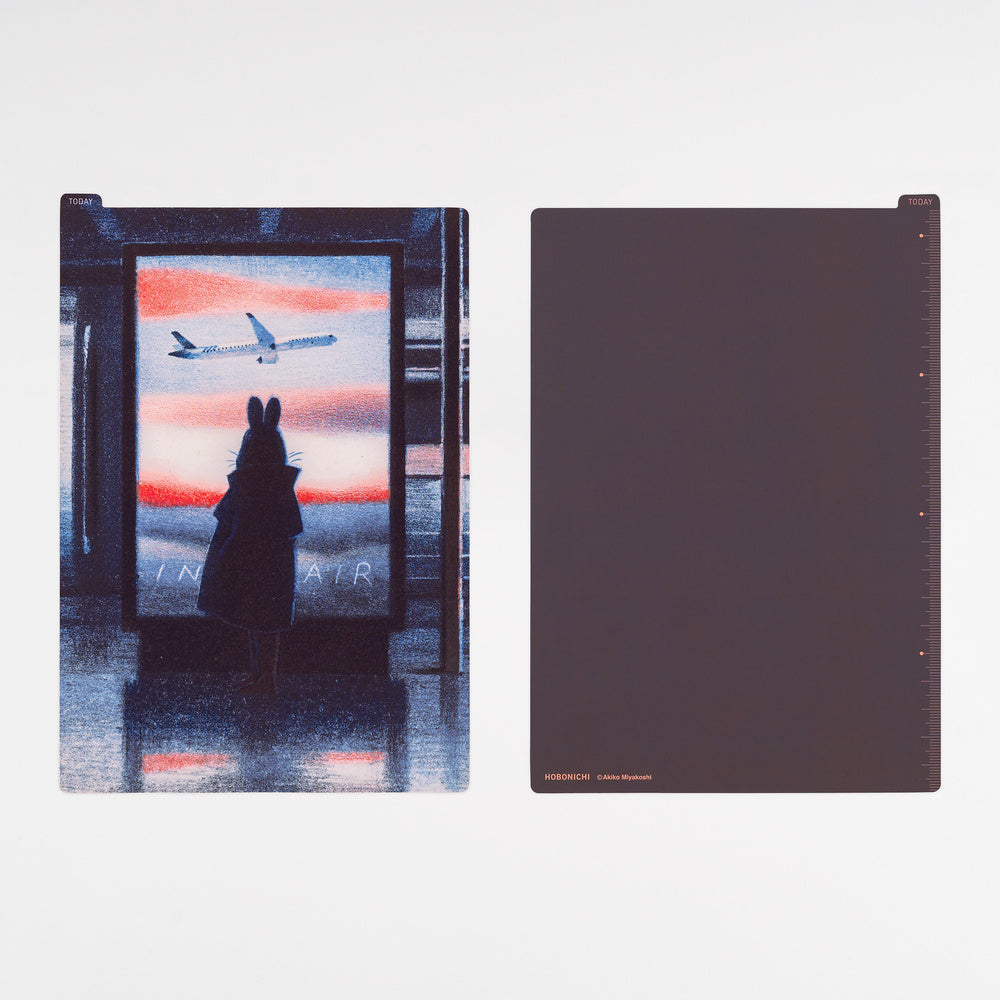 Hobonichi Techo Akiko Miyakoshi: Hobonichi Pencil Board for A5 Size (In the Air)