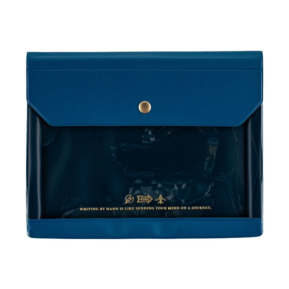 Hobonichi Techo Alettone: Document Case for A6 Size Navy
