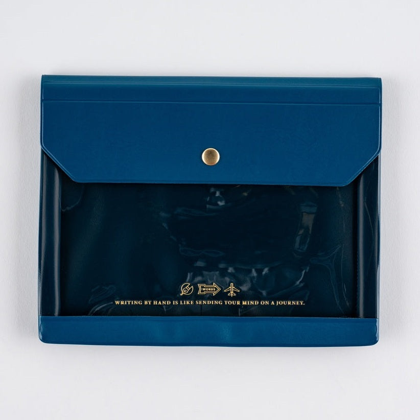Hobonichi Techo Alettone: Document Case for A6 Size Navy