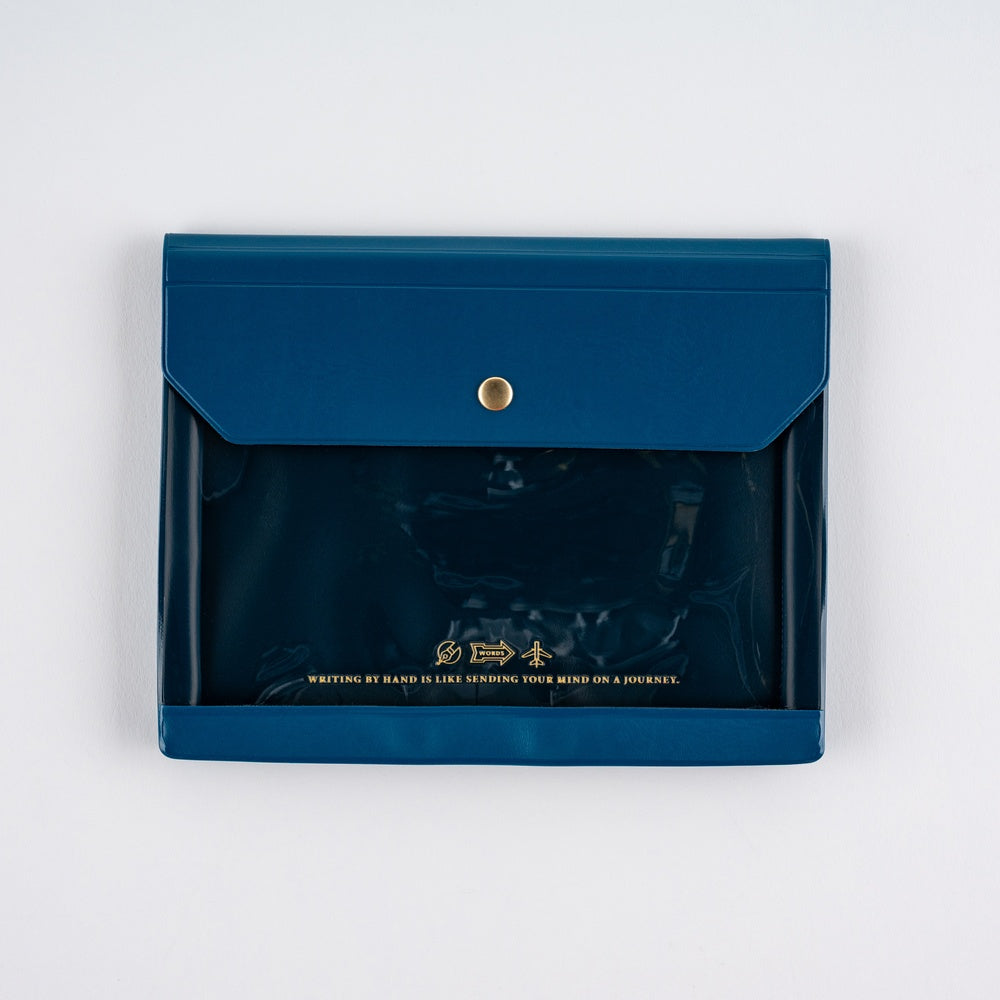Hobonichi Techo Alettone: Document Case for A6 Size Navy