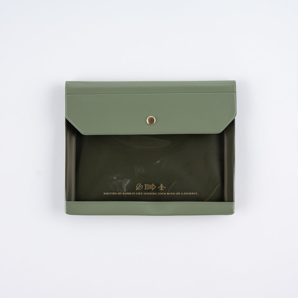 Hobonichi Techo Alettone: Document Case for A6 Size Olive