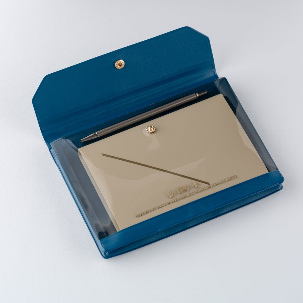 Hobonichi Techo Alettone: Document Case for A6 Size Navy