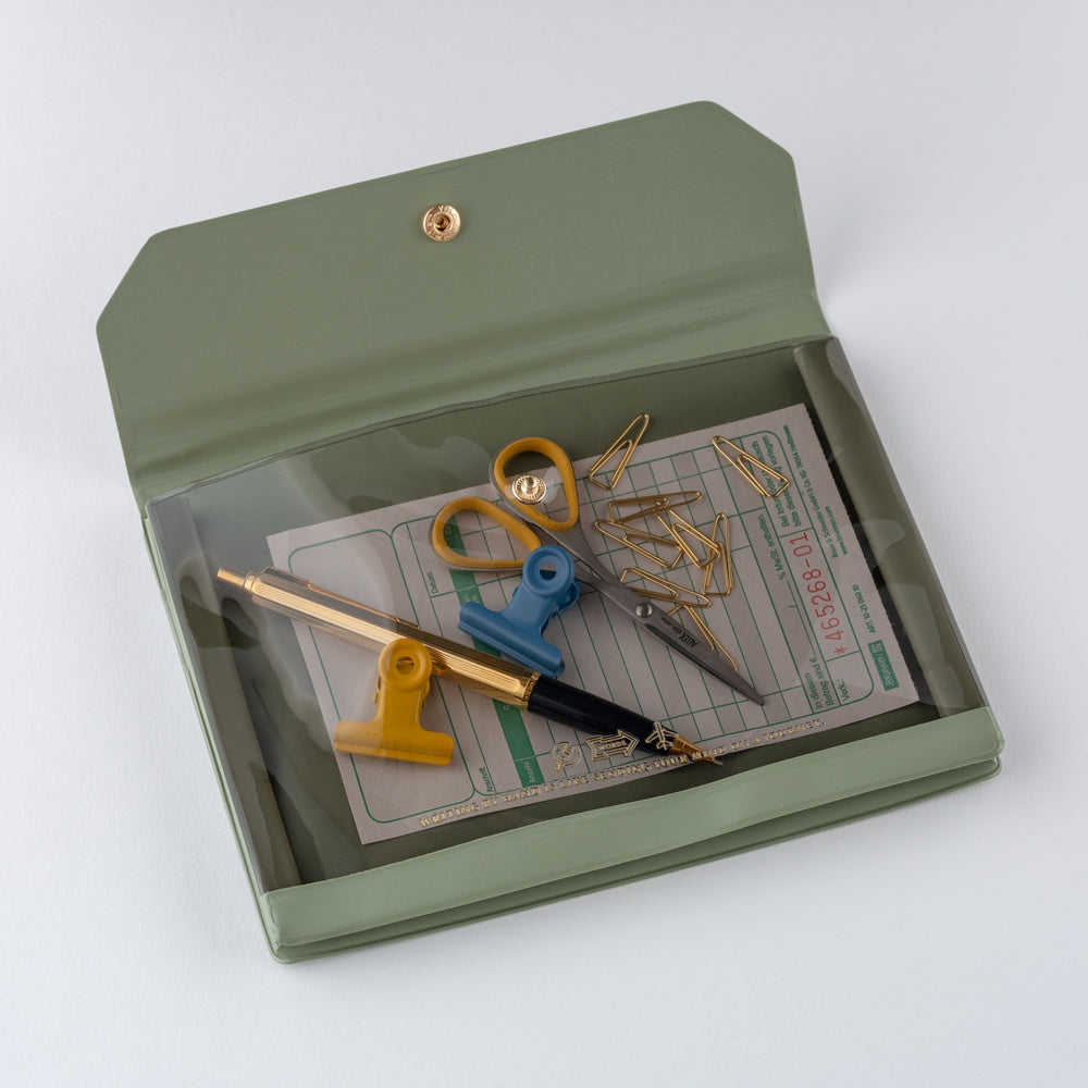 Hobonichi Techo Alettone: Document Case for A6 Size Olive