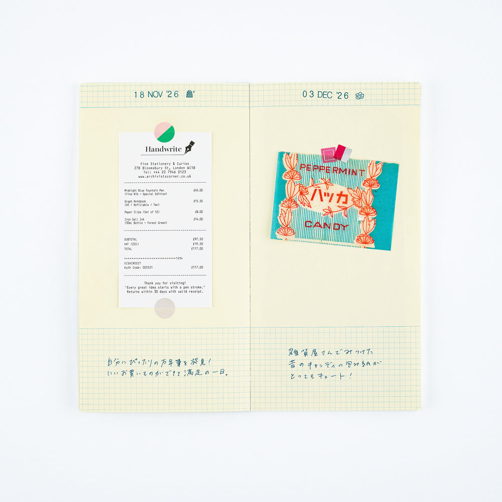 Hobonichi Techo Collect & Collage: Collage Stickers (Deco)