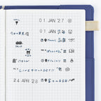 Hobonichi Techo Collect & Collage: Daily Memories - Rotating Stamp