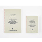 Hobonichi Techo Fireside Chat Notebook - Graph B7 Size