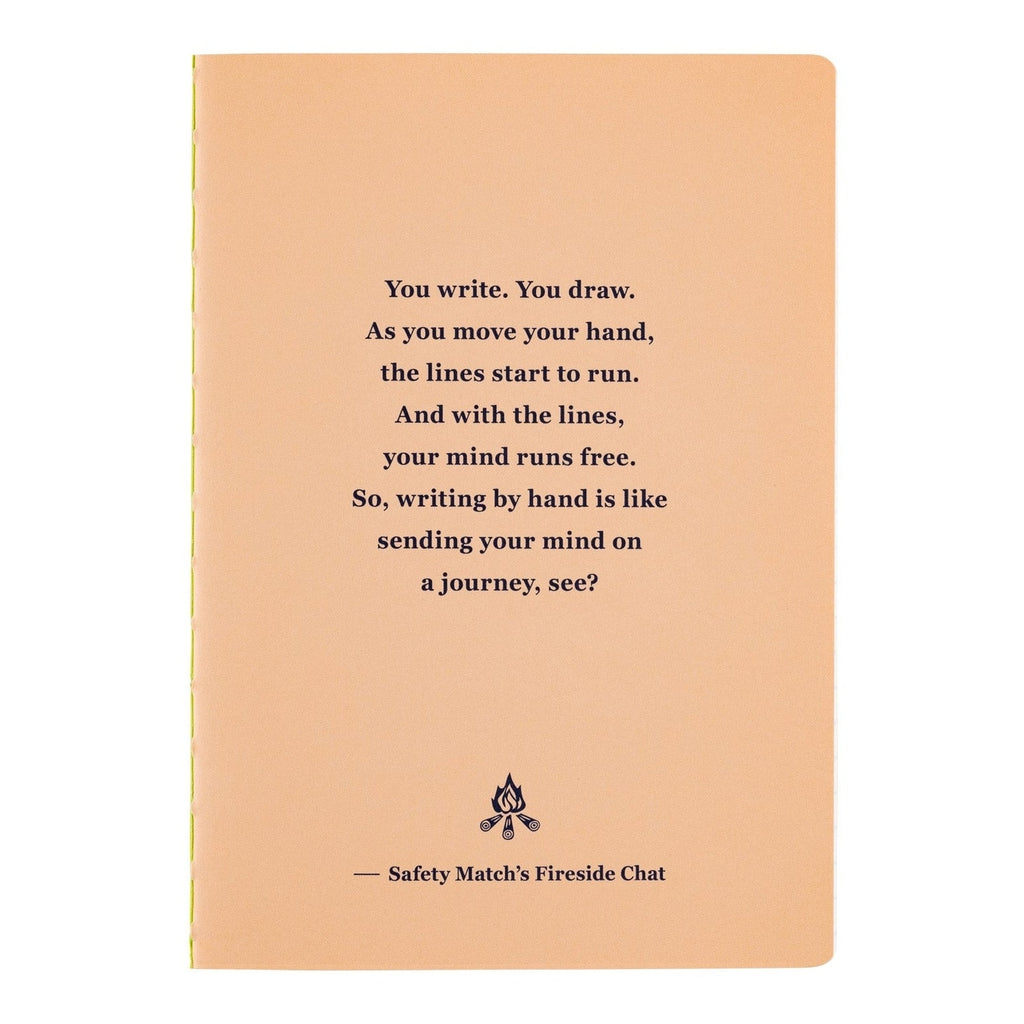 Hobonichi Techo Fireside Chat Notebook - Lined B6 Size