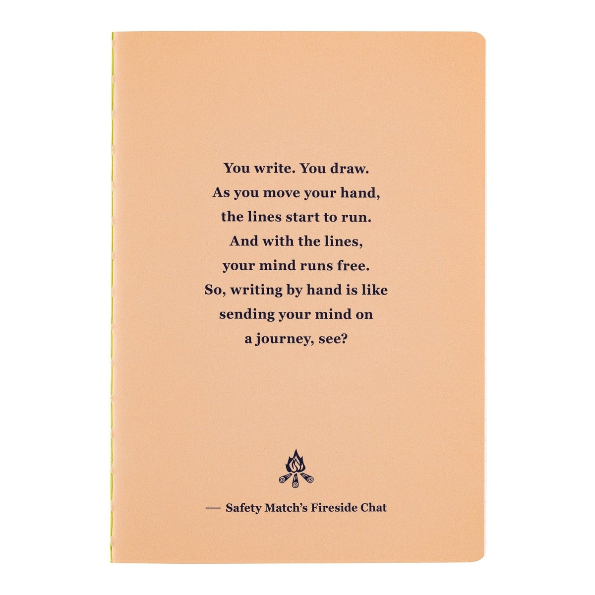 Hobonichi Techo Fireside Chat Notebook - Lined B6 Size