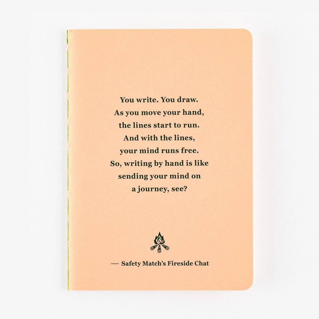 Hobonichi Techo Fireside Chat Notebook - Lined B7 Size