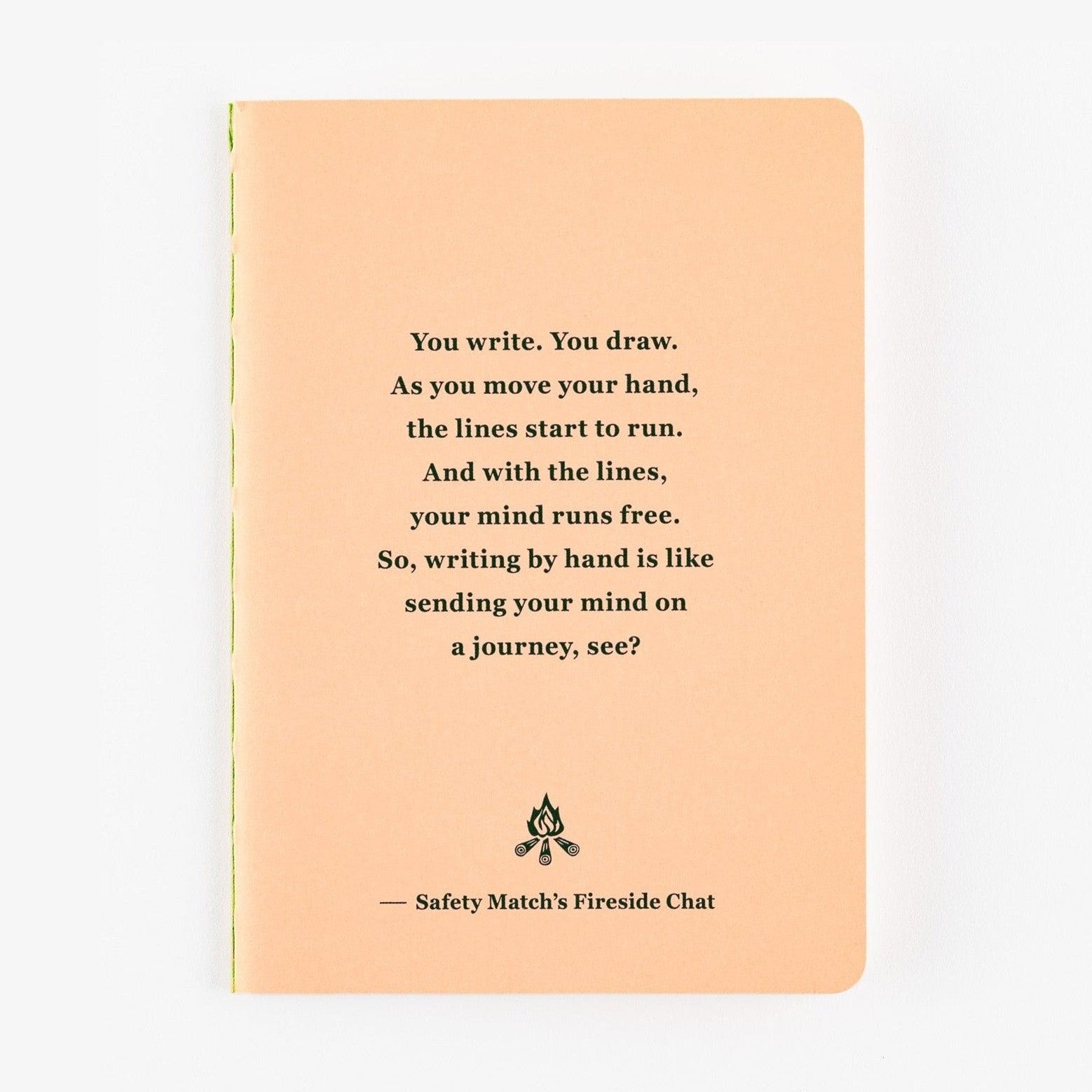 Hobonichi Techo Fireside Chat Notebook - Lined B7 Size