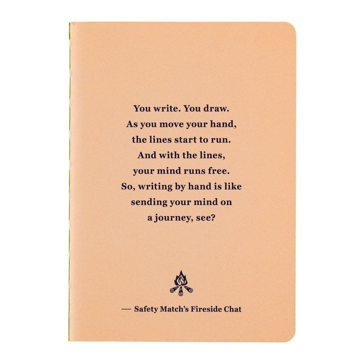 Hobonichi Techo Fireside Chat Notebook - Lined B7 Size