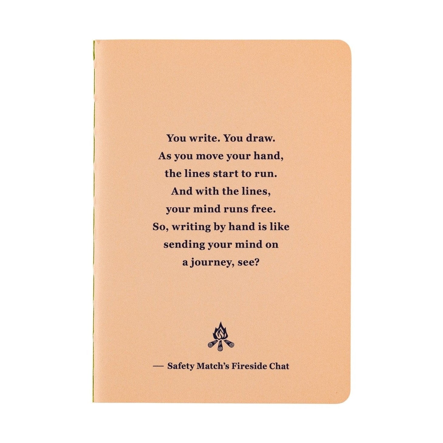 Hobonichi Techo Fireside Chat Notebook - Lined B7 Size