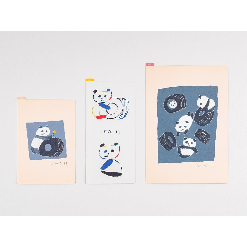 Hobonichi Techo Jin Kitamura: Hobonichi Pencil Board for A5 Size Love it Panda