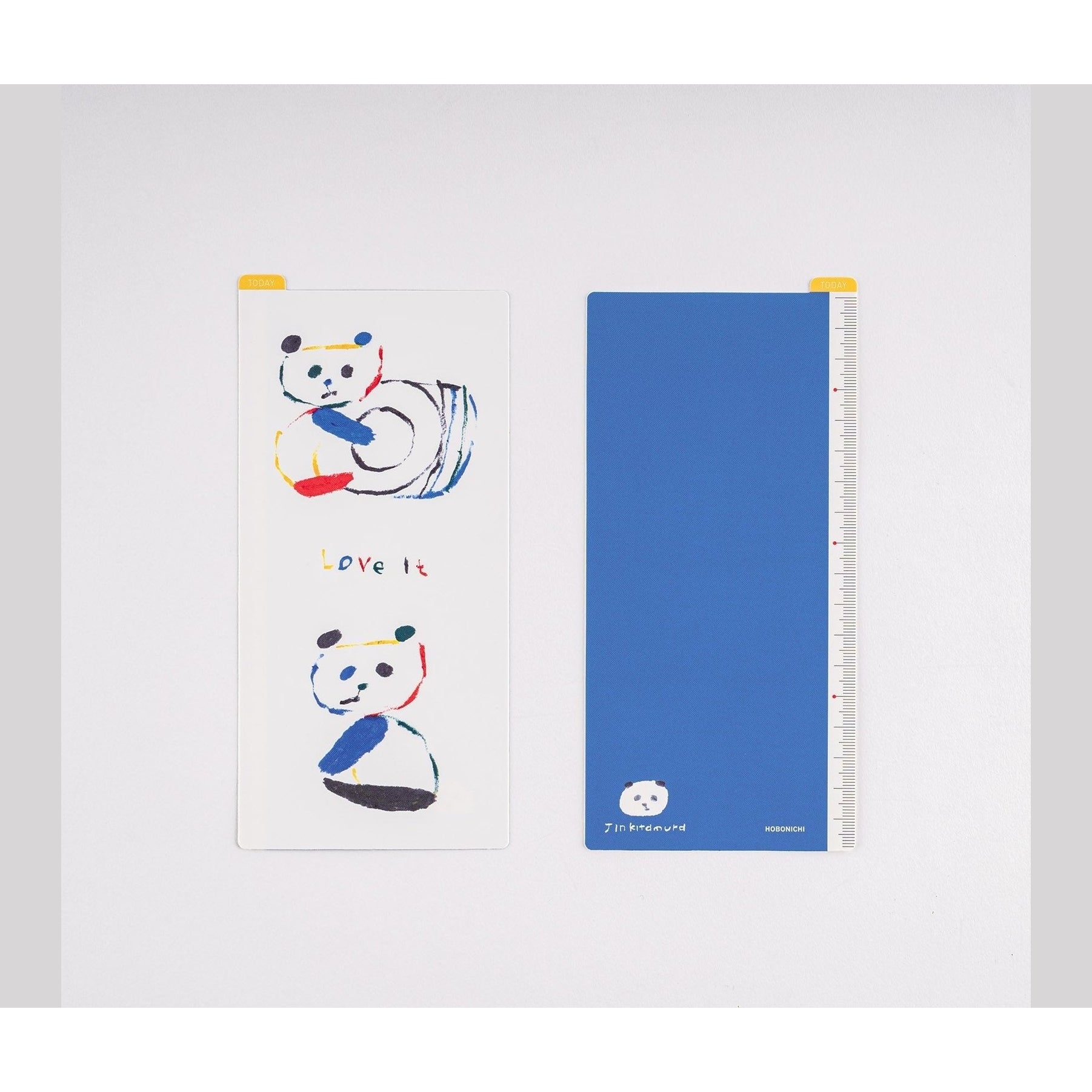 Hobonichi Techo Jin Kitamura: Hobonichi Pencil Board for Weeks Love it Panda