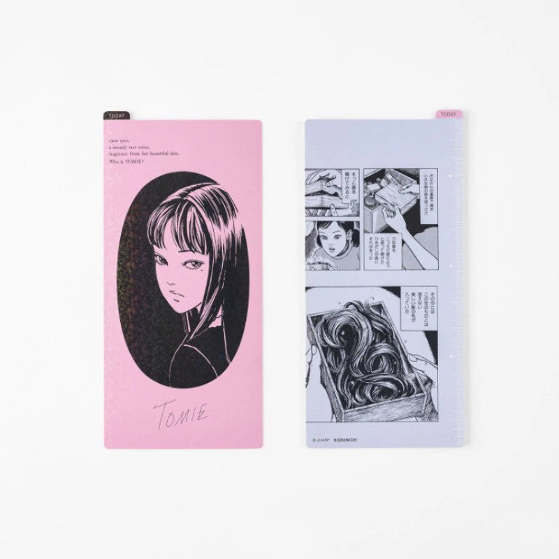Hobonichi Techo Junji Ito: Hobonichi Pencil Board for Weeks Tomie - Pink